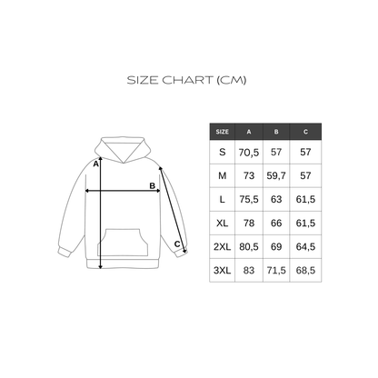 OUTLINE OVERSIZE HOODIE